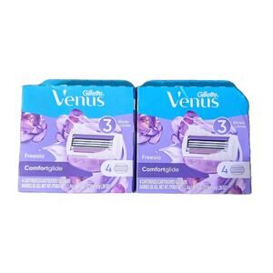 Gillette Venus Comfortglide Freesia Women’s Razor Blade Refills 4 Cartridge 2 Pk